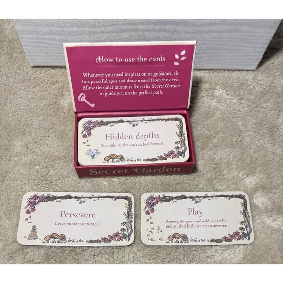 Secret Garden Inspiration & Guidance Card Deck By Jessica Le - Picture 4 of 7